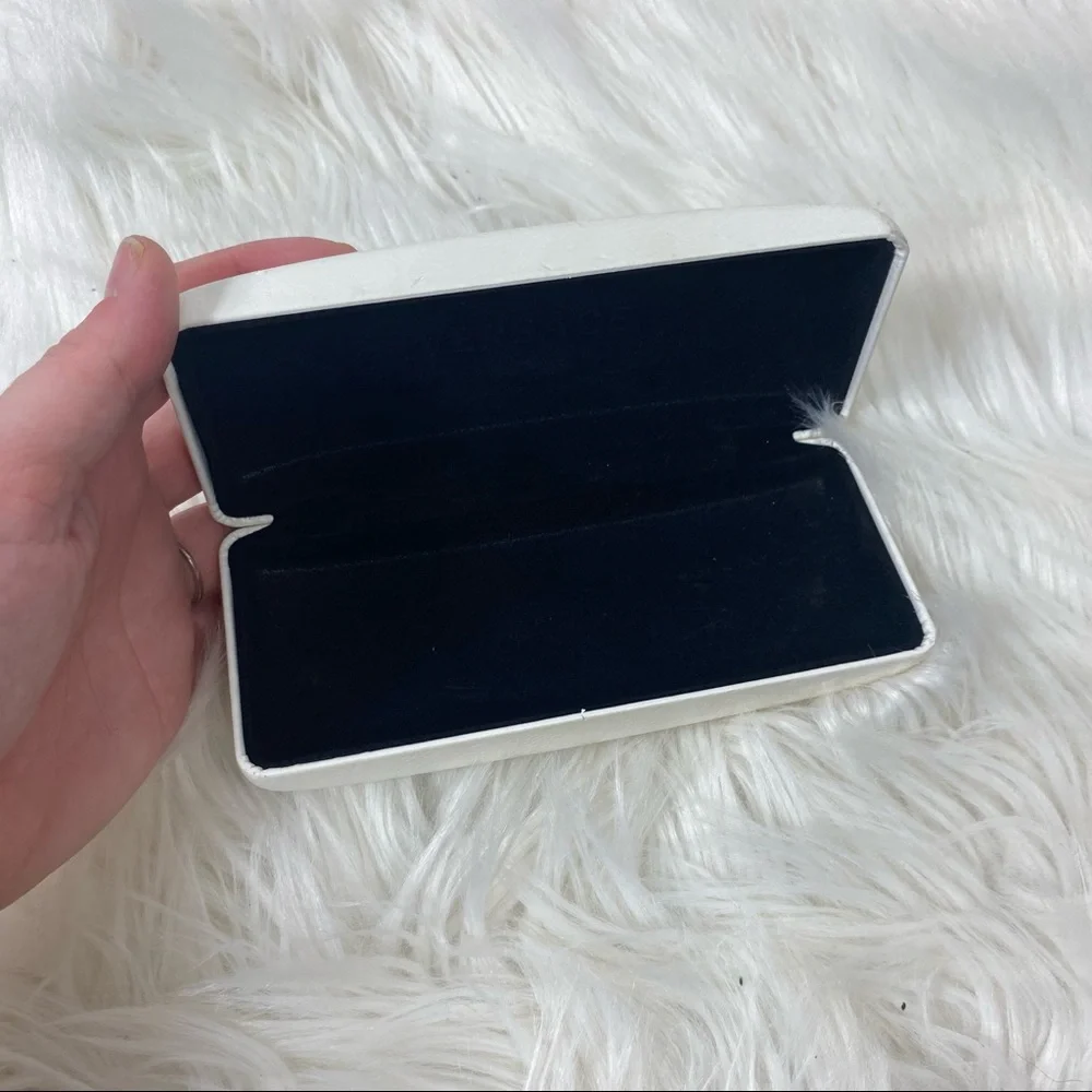 VERSACE white eyeglass sunglasses case